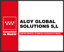 Cartel de la Comunidad de Madrid que reconoce a Aloy Global Solutions S.A. como centro especial de empleo calificado con el número 398